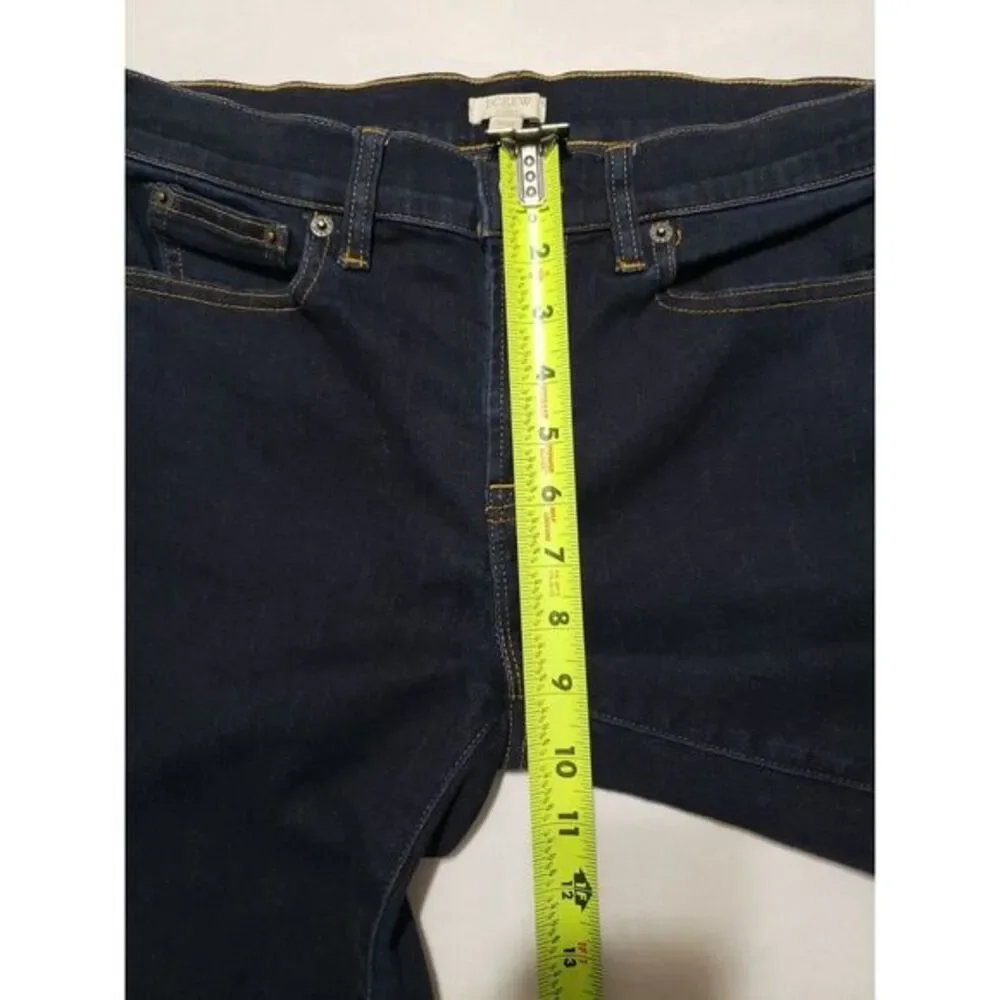J Crew Stretch Denim‎ Jeans Womens 28 30 Dark Wash Skinny Fit